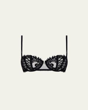Lise Charmel Desirs De Venise Lace & Tulle Demi Bra - White