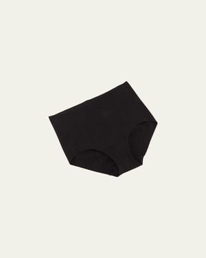 Commando High-Rise Seamless Panty - Black