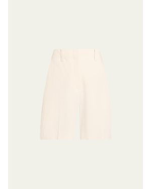A.L.C. Louis Linen-Blend Shorts - Natural