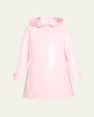 Jane Post Iconic Princess Slicker Rain Jacket - Pink