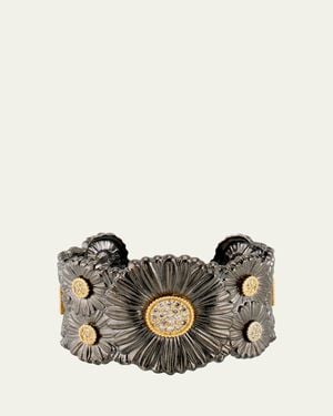 Buccellati And 18K Daisy Blossoms Bracelet With Diamonds - Natural