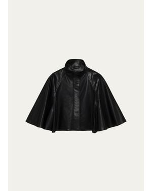 Jonathan Simkhai Yara Cape Jacket - Black