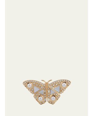 Harwell Godfrey Mini Butterfly Statement Ring - Natural