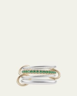 Spinelli Kilcollin Nimbus And Emerald Ring - Natural