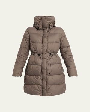 Canada Goose Montgomery Down Hooded Puffer Coat - Gray