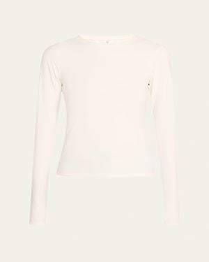 Splits59 Airweight Lite Long-Sleeve Top - Natural
