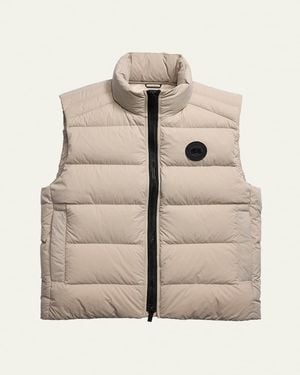 Canada Goose Crofton Packable Nylon Down Vest - Natural