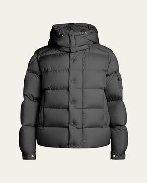 Moncler Maya 70 Micro Matte Puffer Jacket - Black