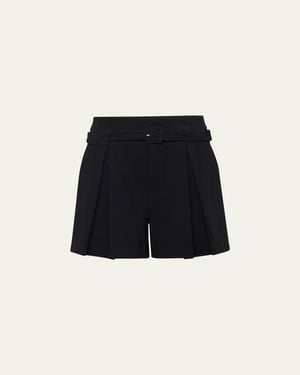 Cinq À Sept Kama Belted Shorts - Black