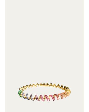 Boochier 18K Sapphire Slinkee Bangle - Natural