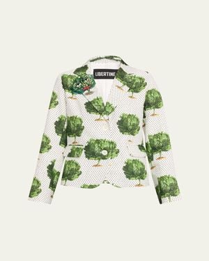 Libertine Lettuce Dance To The Beet Classic Jacket - Green