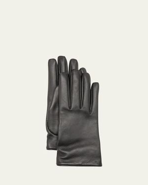 Saint Laurent Ysl Vintage-Style Slit Gloves - Multicolor