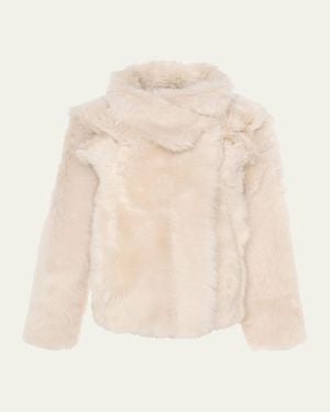 Gorski Reversible Toscana Lamb Shearling Jacket - Natural