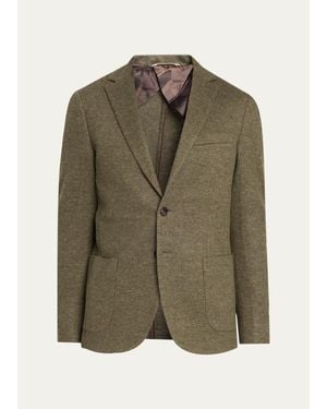 Baldassari Cotton Jacket - Green