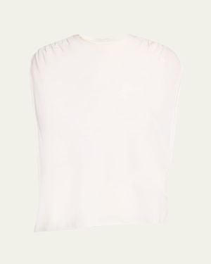 DARKPARK Tracy Cotton-Jersey Top - Natural
