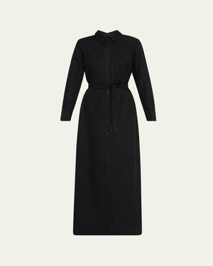 Alice + Olivia Chassidy Maxi Shirtdress - Black
