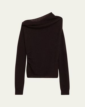 A.L.C. Freya Brushed Alpaca Sweater - Black