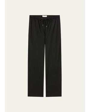 Derek Rose Basel 1 Jersey Lounge Pants - Black