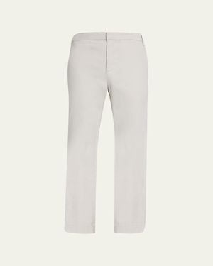 FRAME Slim Twill Chino Pants - White