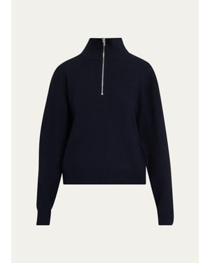A.L.C. Bella Quarter-Zip Sweater - Blue