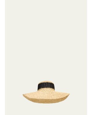 Eugenia Kim Mirabel Oversized Crochet Sunhat - Natural