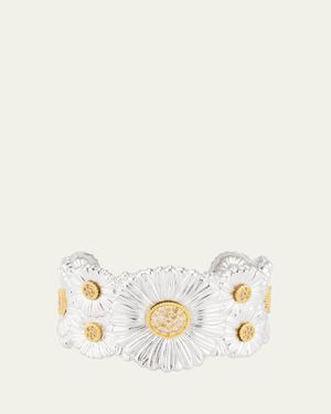 Buccellati And 18K Daisy Blossoms Bracelet With Diamonds - Natural