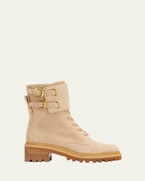 Chloe liegi suede ankle boots deals