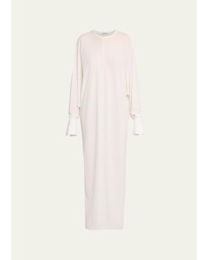 DARKPARK Frida Long-Sleeve T-Shirt Dress - Natural