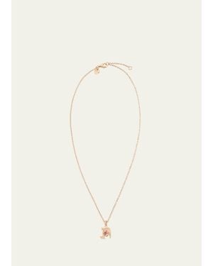 Procaccia Jewelry 18K Hebrew Tav Initial Necklace - Natural