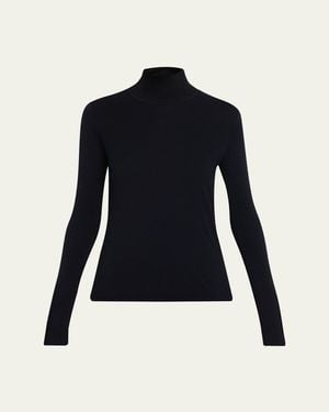 A.L.C. Elyse Wool Turtleneck Sweater - Blue
