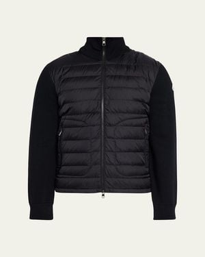 Moncler Mock Turtleneck Jacket - Blue
