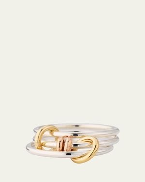 Spinelli Kilcollin Acacia Sg Three Link Ring - Natural