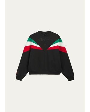 adidas X Willy Chavarria Chicano Cotton Sweatshirt - Red