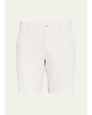 Peter Millar Salem High Drape Performance Shorts - Natural
