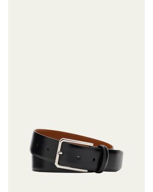 Santoni Smooth Calfskin Belt - Multicolor