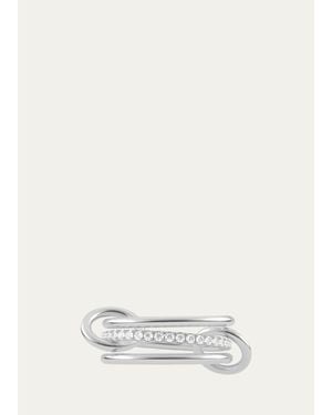 Spinelli Kilcollin Sonny Three-Link Ring - White