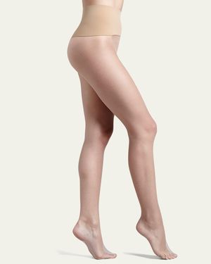 Commando Very Fine Fishnet Tights - Natural