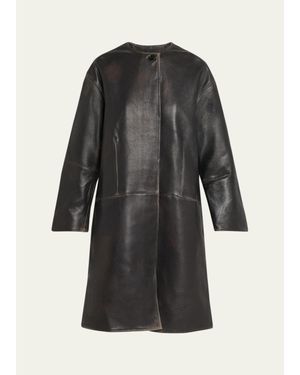 Jonathan Simkhai Autumn Leather Jacket - Black