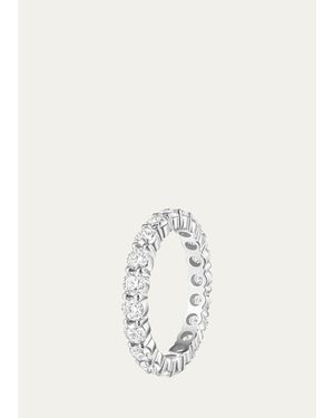 Melissa Kaye 18K Diamond Sadie Eternity Ring - White