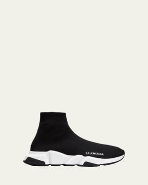 Balenciaga Speed 2.0 Knit Sock Sneaker Sneakers - Black