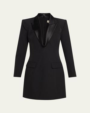 L'Agence Esti Blazer Mini Dress - Black