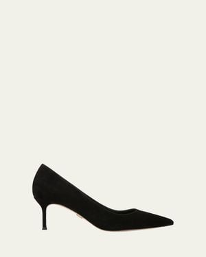 Veronica Beard Rita Suede Classic Pumps - Black
