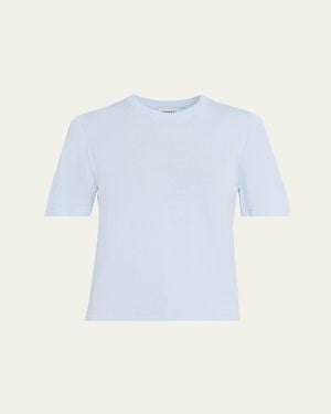 Jonathan Simkhai Devon Knit Tee - Blue