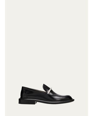Givenchy Pinch Leather Loafers - White