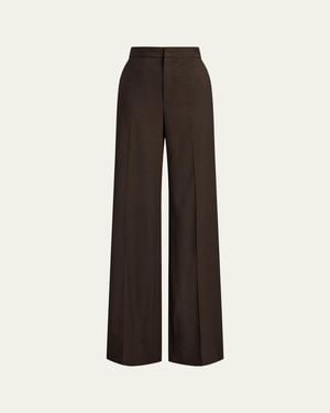 Ralph Lauren Tropical Wool Straight Pants - Multicolor