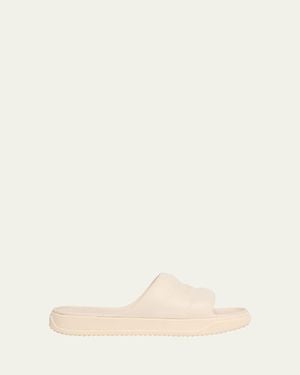 Moncler Altive Logo Slide Sandals - Natural