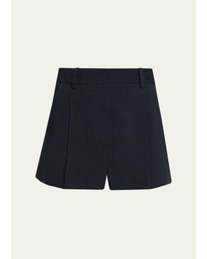 A.L.C. Winston Cotton-Blend Shorts - Blue