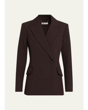 Jonathan Simkhai Surabhi Hourglass Blazer - Brown