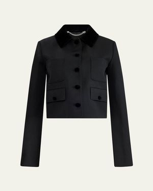 Altuzarra Astley Tailored Jacket - Black