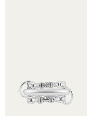 Spinelli Kilcollin Microdame Sk 3-Link Ring - White
